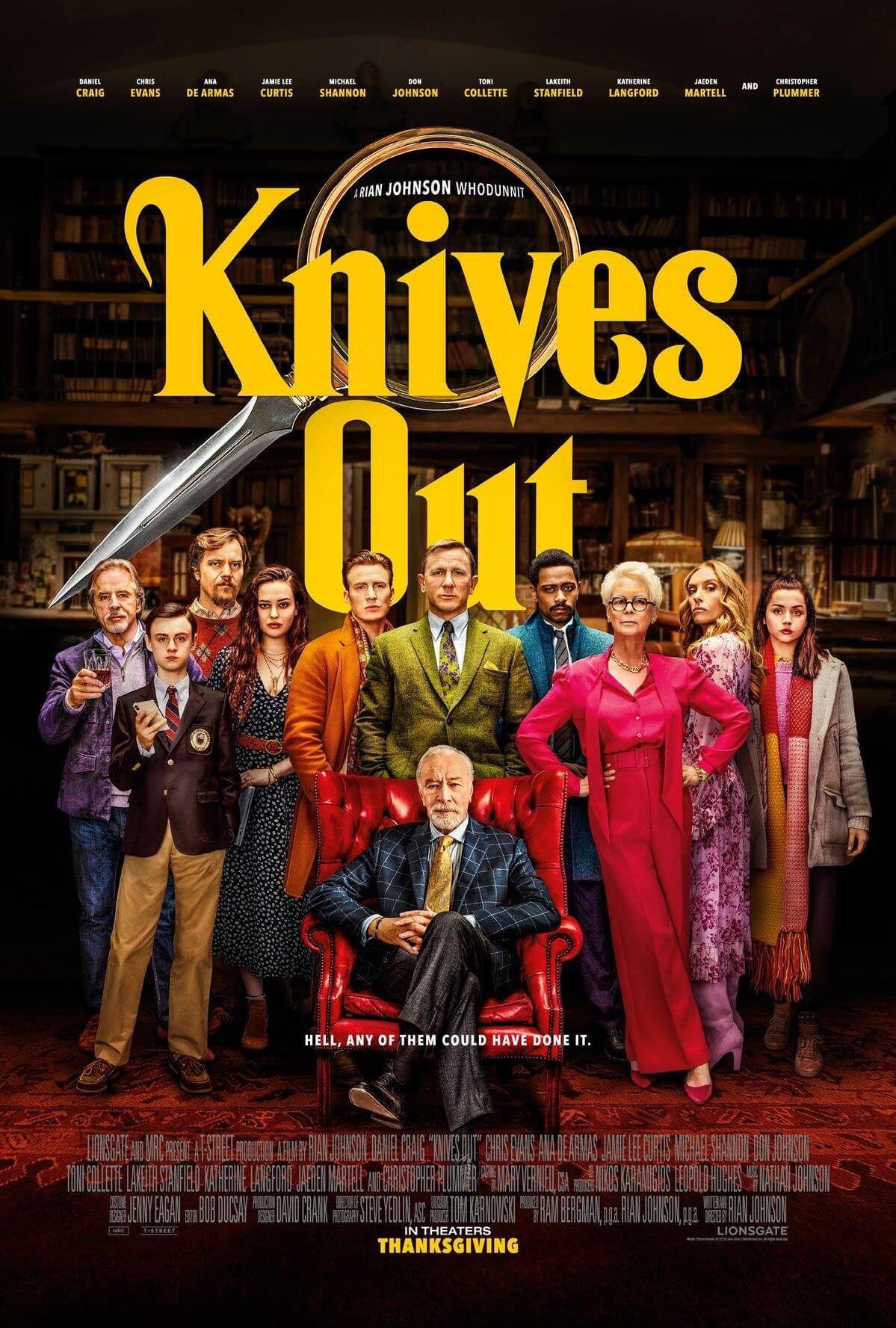 Knives Out - Featured Image - Films - RetroWitch Film Blog